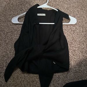 Abercrombie Linen tie top